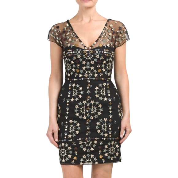 French Connection Evie Sparkle Dress - Picture 1 of 14